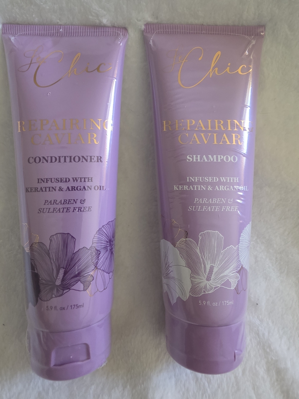 LE Chic Repairing Caviar Shampoo & Conditioner Set